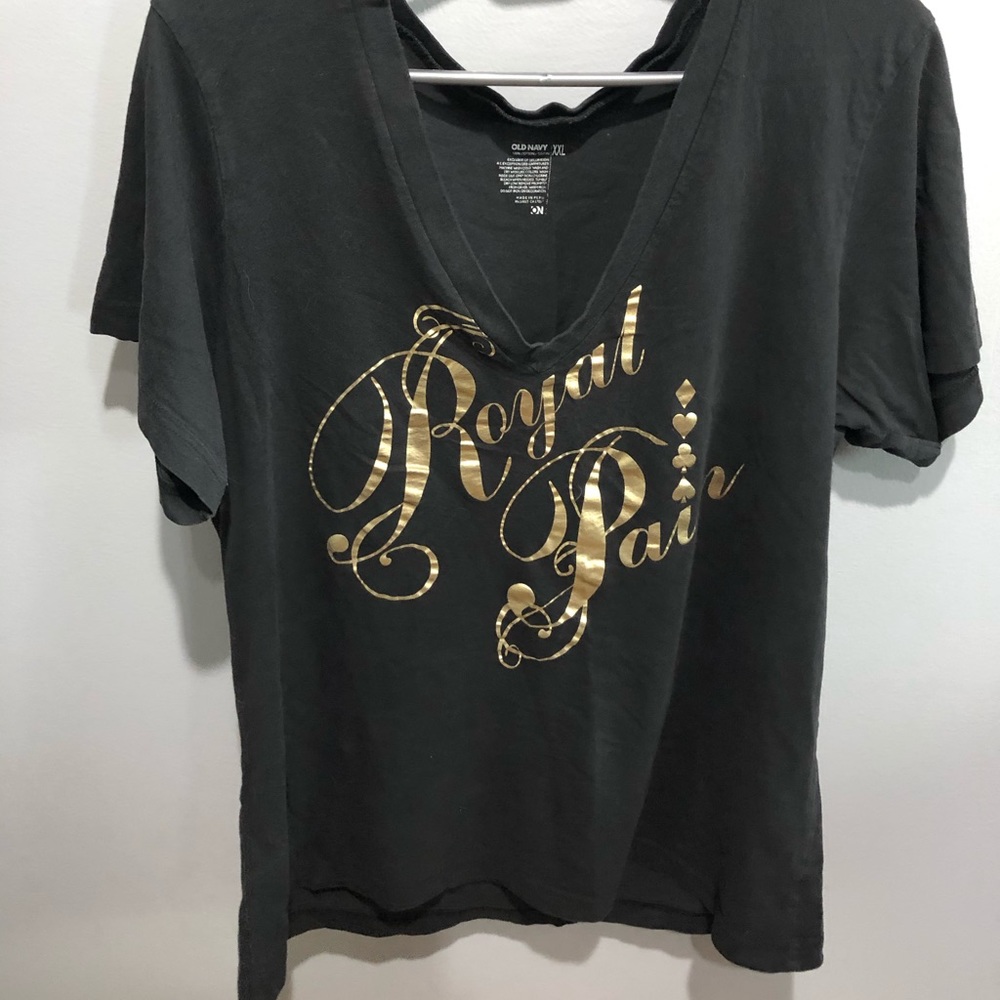 Of Navy XXL tee “royal pain”